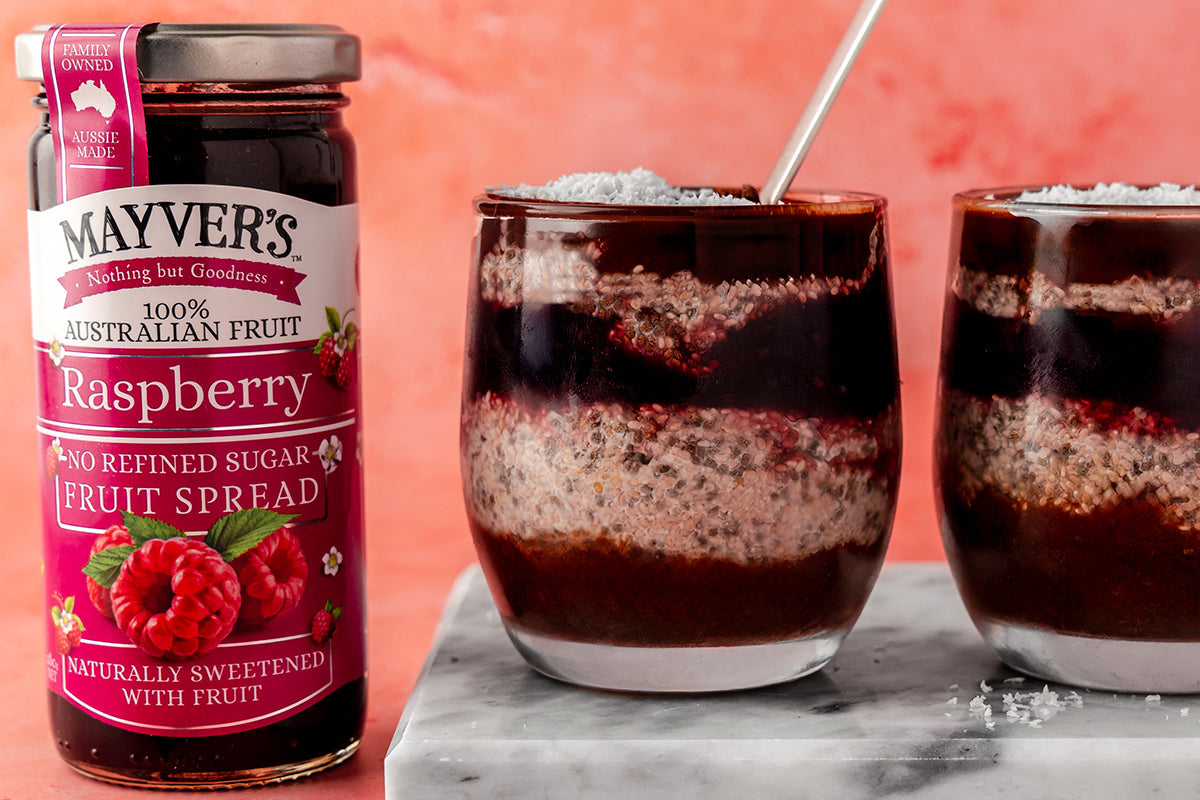 Lamington Chia Pudding – Mayver's