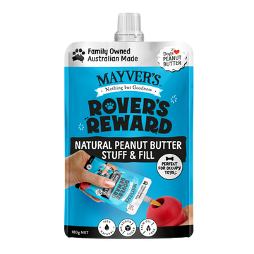 ROVER'S REWARD SQUEEZY DOG PEANUT BUTTER 180g