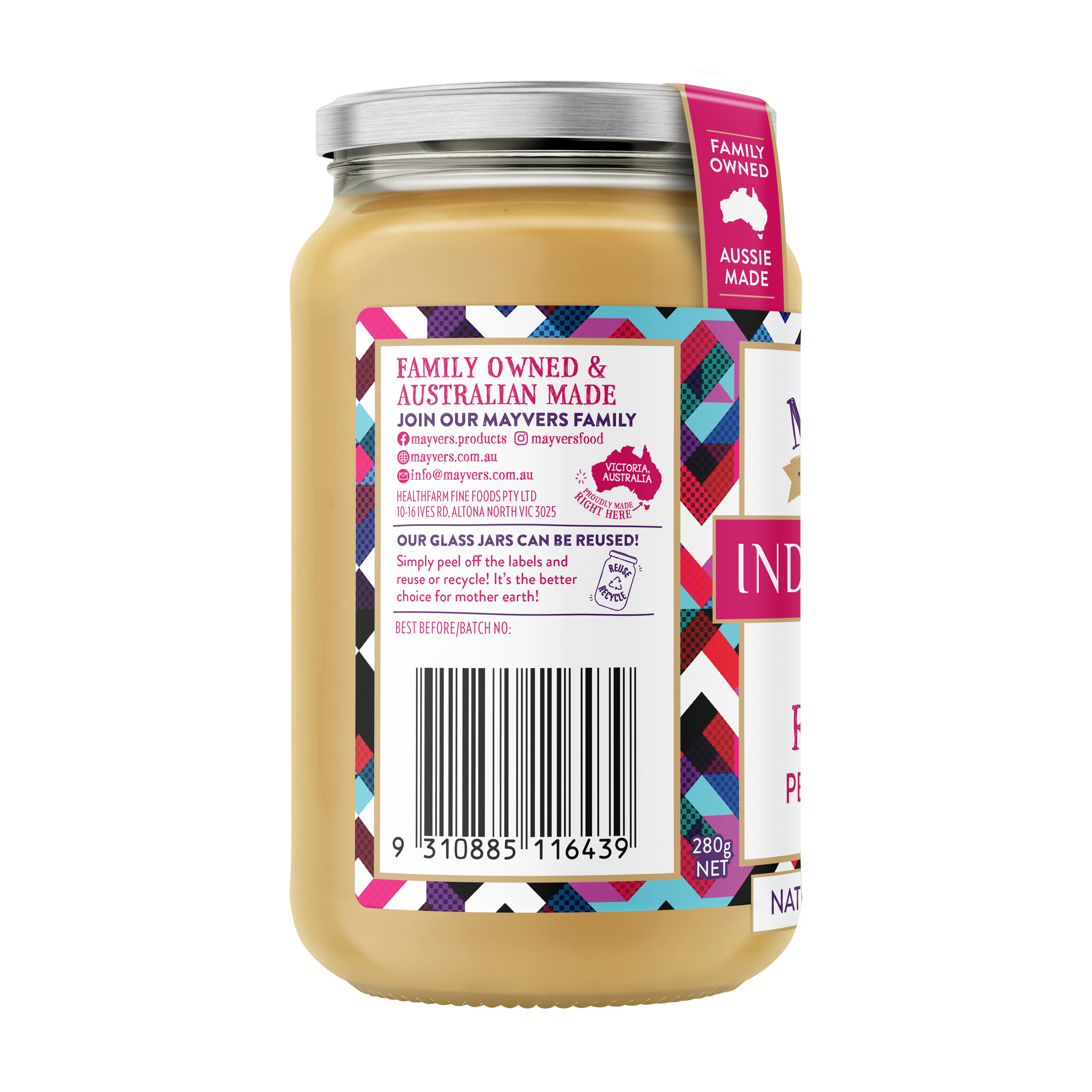 INDULGENCE ROCKY ROAD PEANUT BUTTER 280g