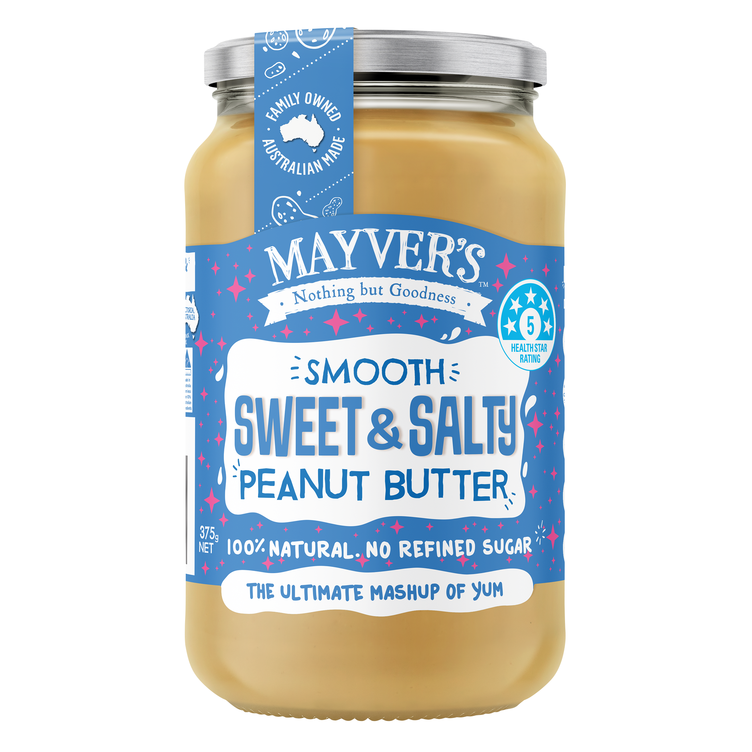 SWEET & SALTY PEANUT BUTTER 375g