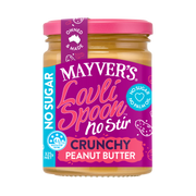 LOVLI SPOON NO SUGAR CRUNCHY PEANUT BUTTER 325g