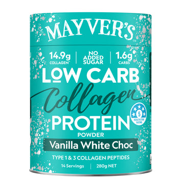 VANILLA WHITE CHOC COLLAGEN 280g