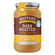 SMOOTH DARK ROASTED PEANUT BUTTER 375g
