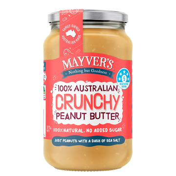 CRUNCHY PEANUT BUTTER 375g