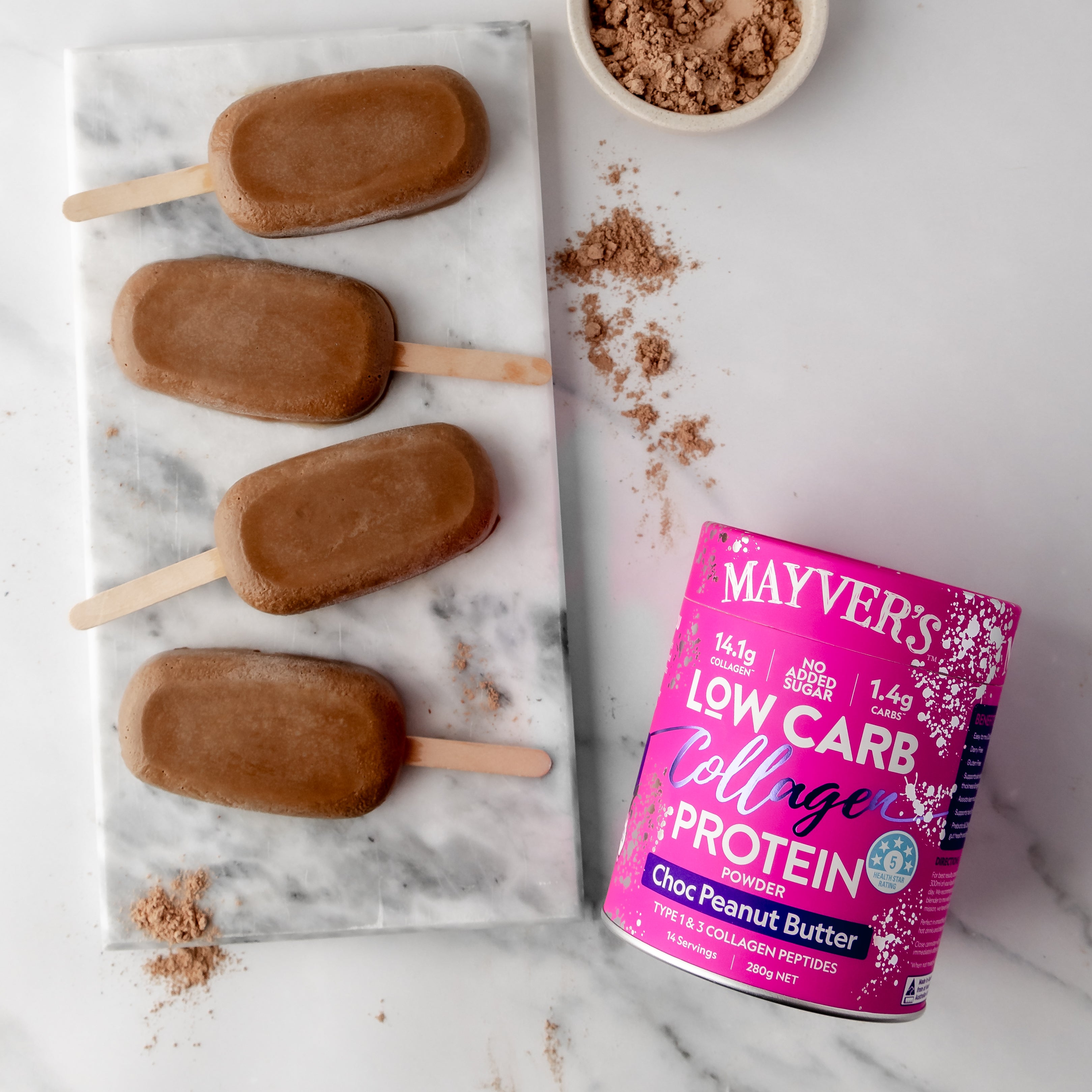 CHOC PEANUT BUTTER COLLAGEN 280g
