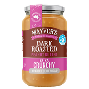 EXTRA CRUNCHY DARK ROASTED PEANUT BUTTER 375g