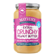 EXTRA CRUNCHY PEANUT BUTTER 375g