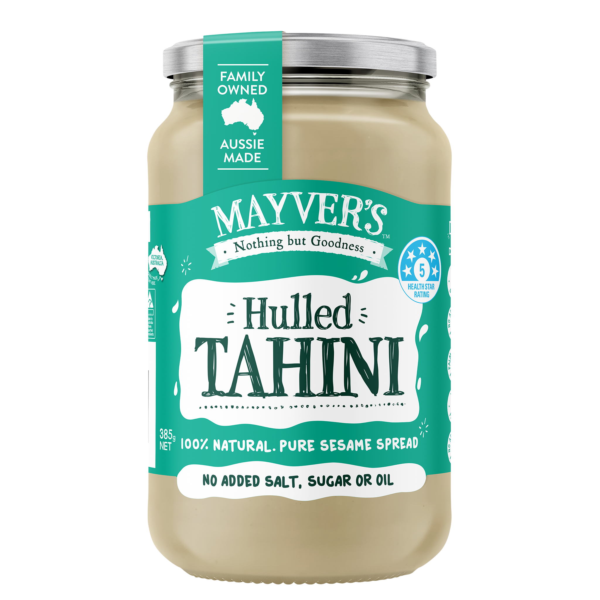 HULLED TAHINI 385g