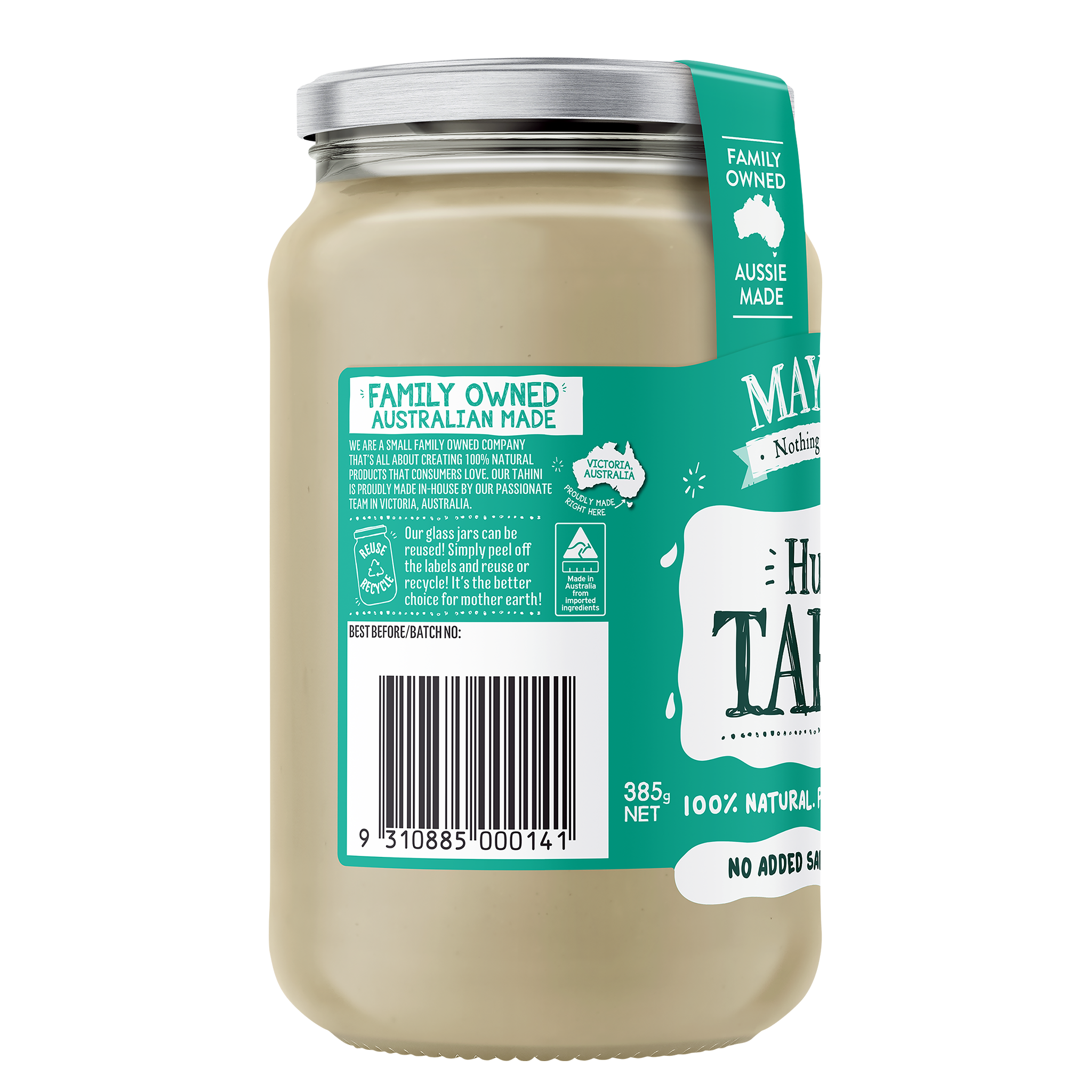 HULLED TAHINI 385g