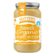 ORGANIC SMOOTH PEANUT SPREAD 375g