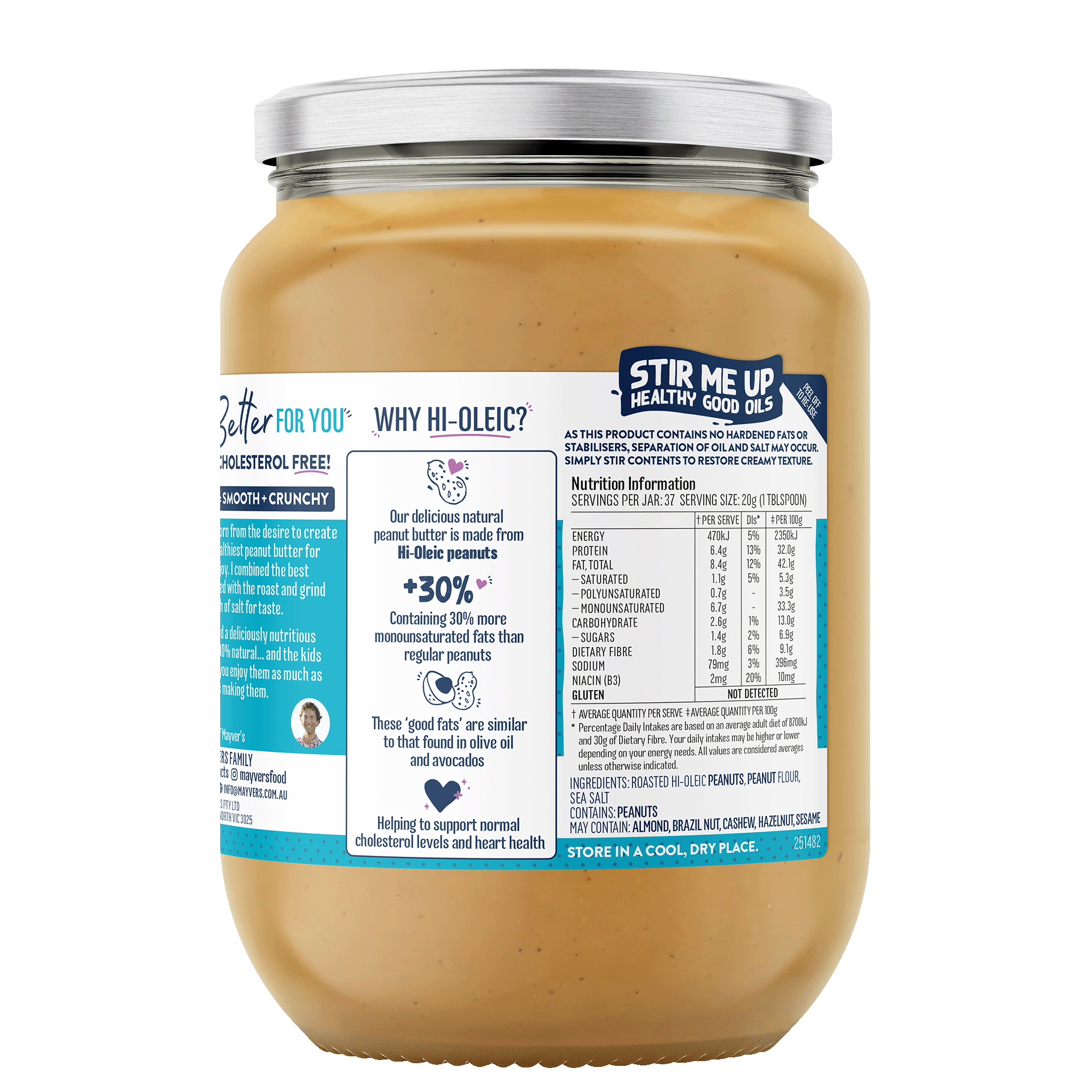 SMUNCHY PROTEIN+ PEANUT BUTTER 750g