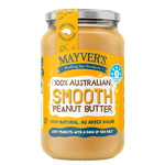 SMOOTH PEANUT BUTTER 375g
