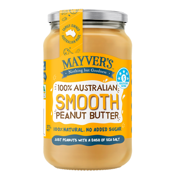 SMOOTH PEANUT BUTTER 375g