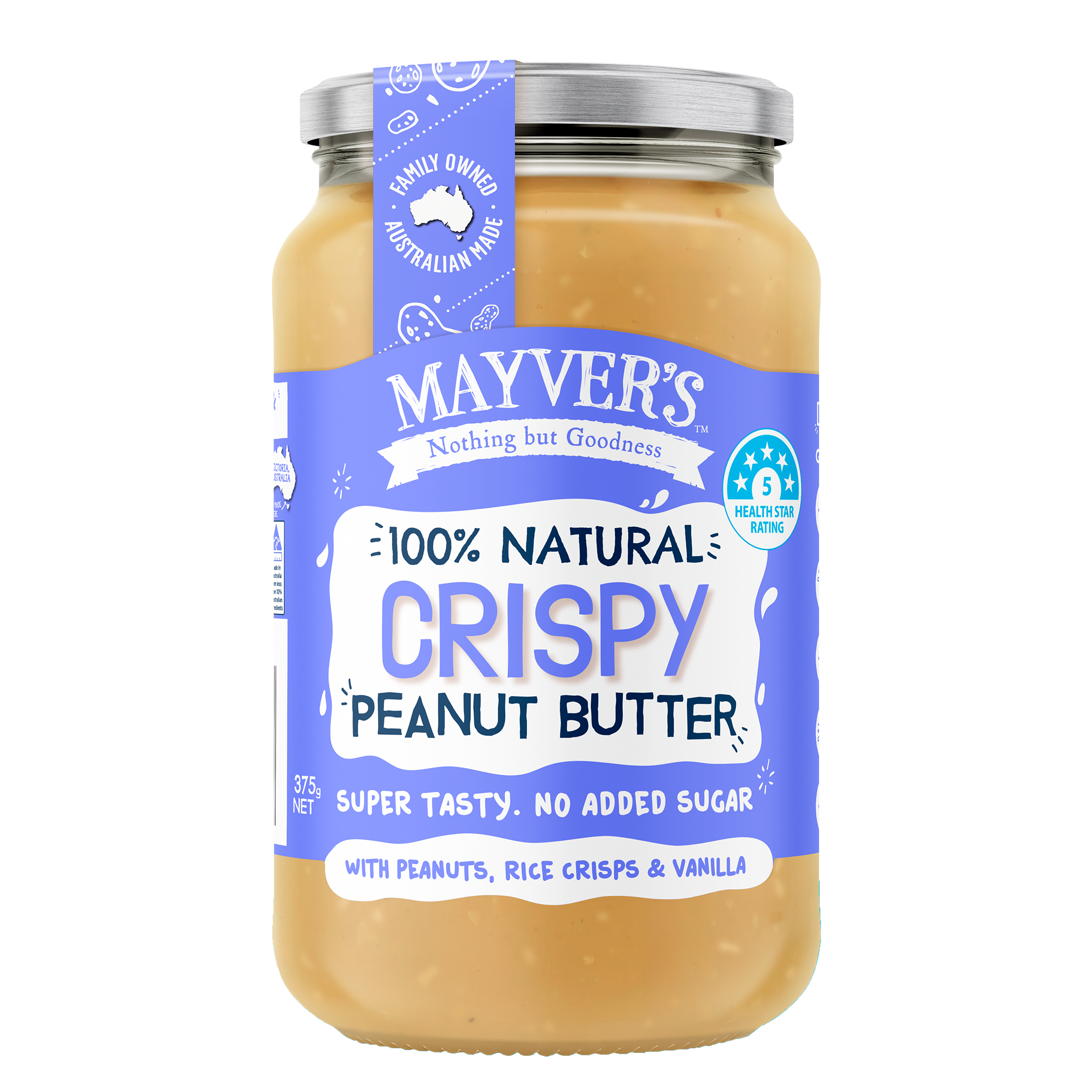CRISPY PEANUT BUTTER 375g