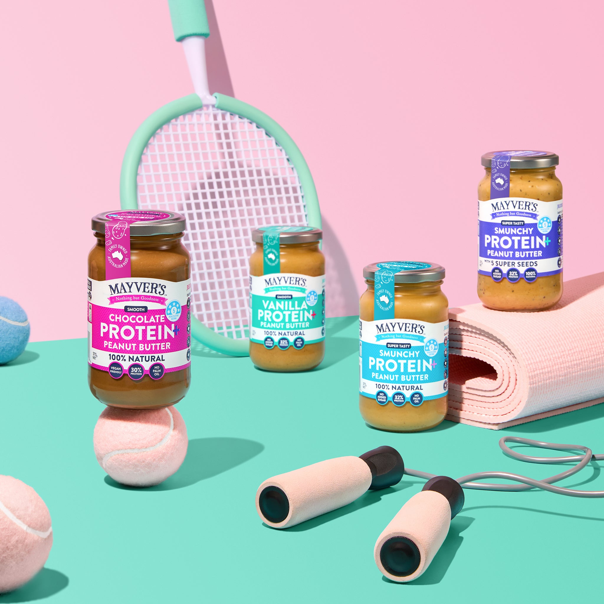 SMOOTH CHOCOLATE PROTEIN+ PEANUT BUTTER 375g