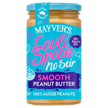 LOVLI SPOON SMOOTH PEANUT BUTTER 450g