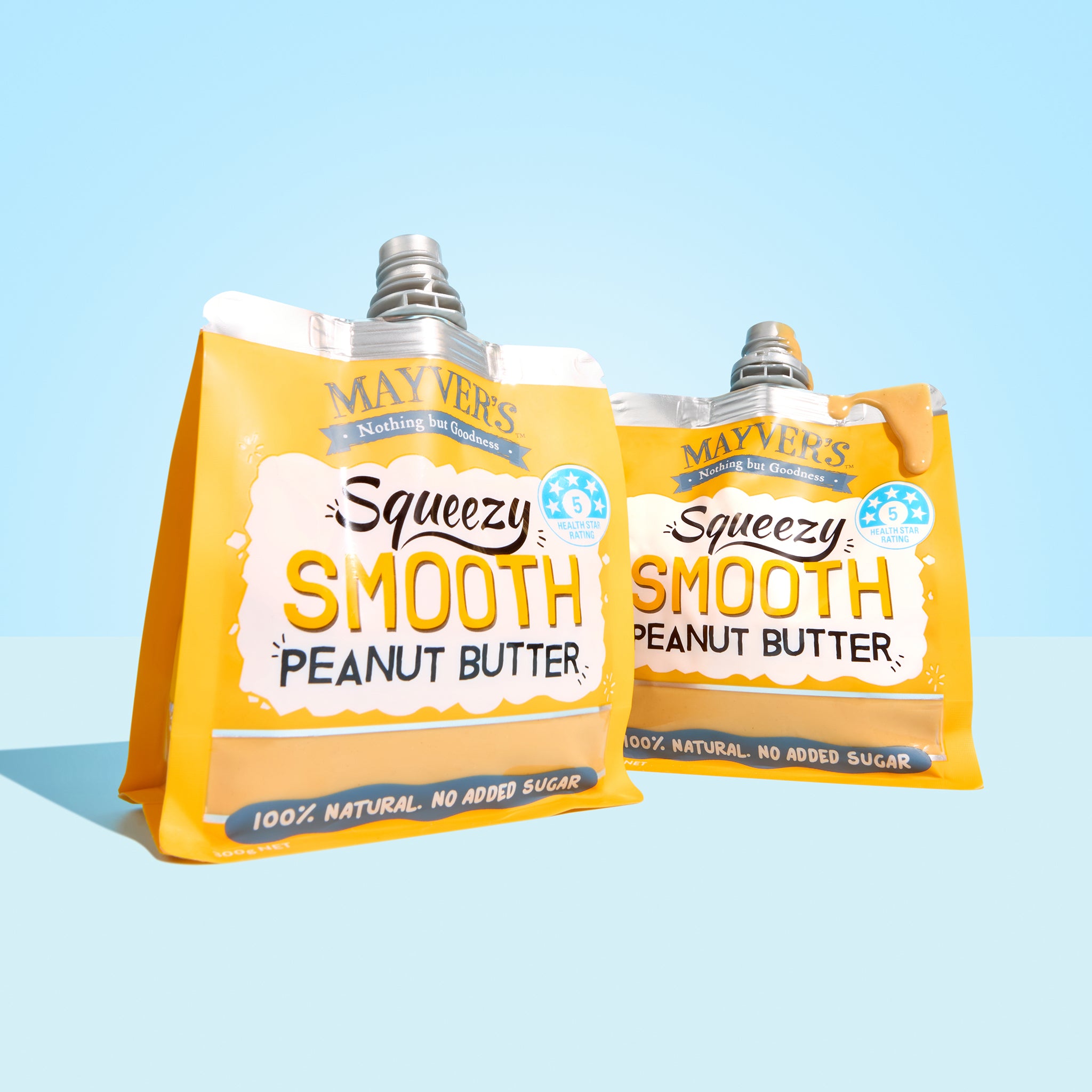 SQUEEZY SMOOTH PEANUT BUTTER 300g