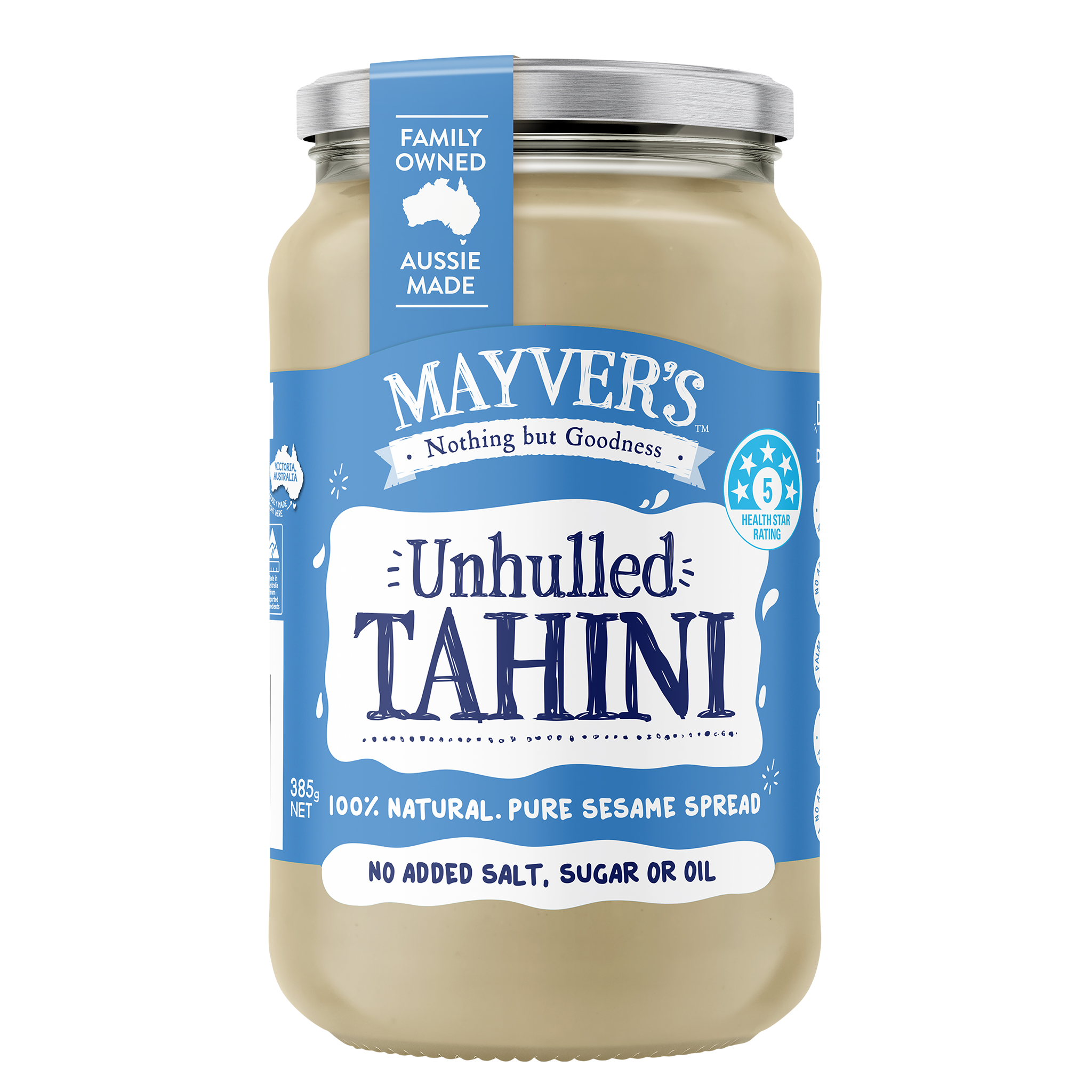 UNHULLED TAHINI 385g