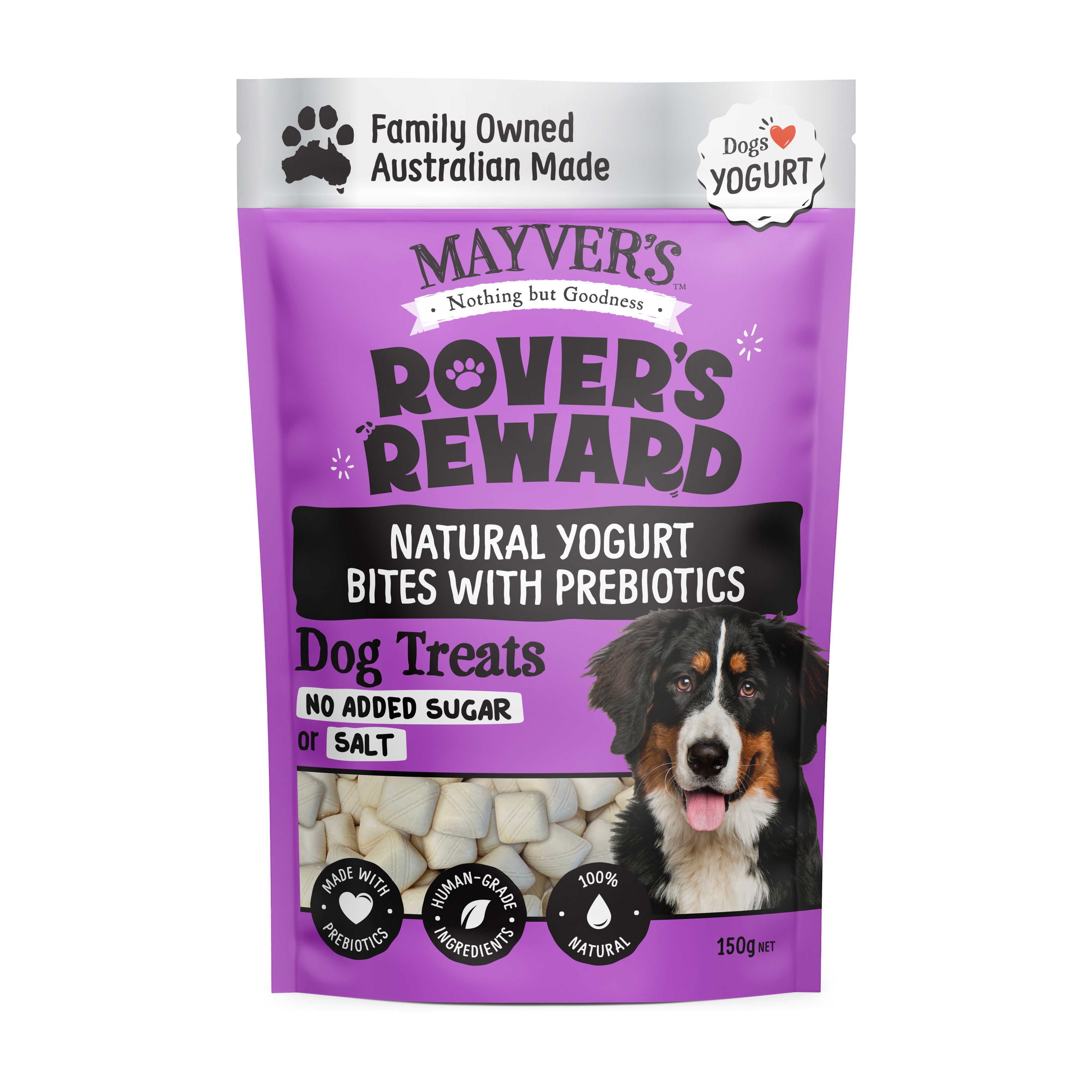 ROVER'S REWARD YOGHURT BITES 150g – Mayver's