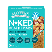 SALTED CARAMEL PEANUT BUTTER N*KED HEALTH BARS 5pk