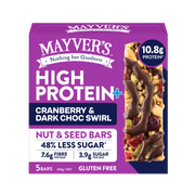 HIGH PROTEIN+ CRANBERRY & DARK CHOC SWIRL NUT & SEED BAR (5pk)