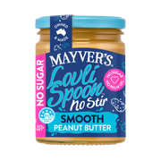 LOVLI SPOON NO SUGAR SMOOTH PEANUT BUTTER 325g