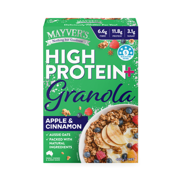 Mayver's High Protein+ Apple & Cinnamon Granola 400g