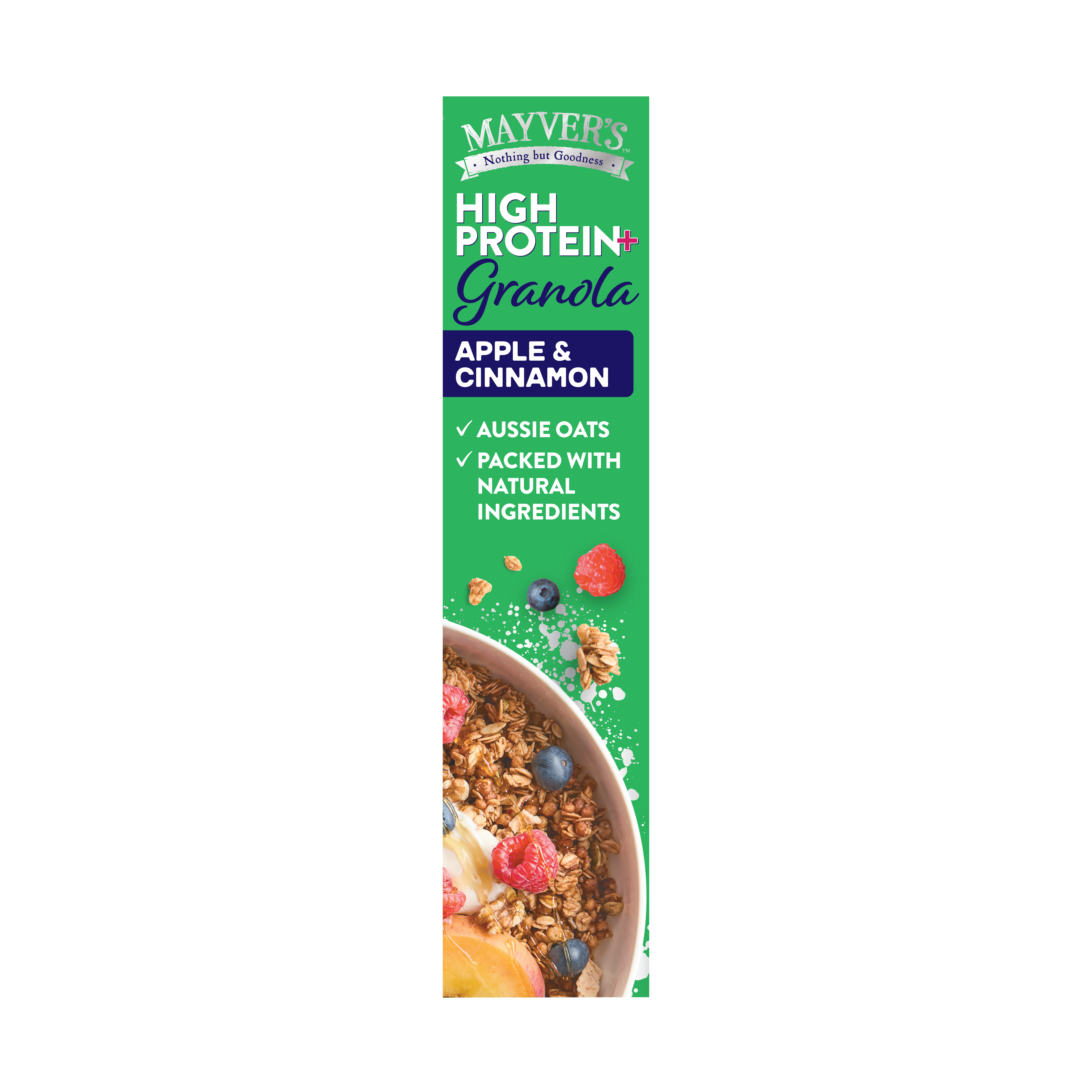 Mayver's High Protein+ Apple & Cinnamon Granola 400g
