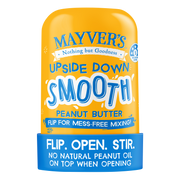 Mayver's UPSIDE DOWN Smooth Peanut Butter 450g