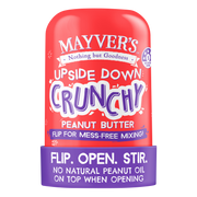 Mayver's UPSIDE DOWN Crunchy Peanut Butter 450g