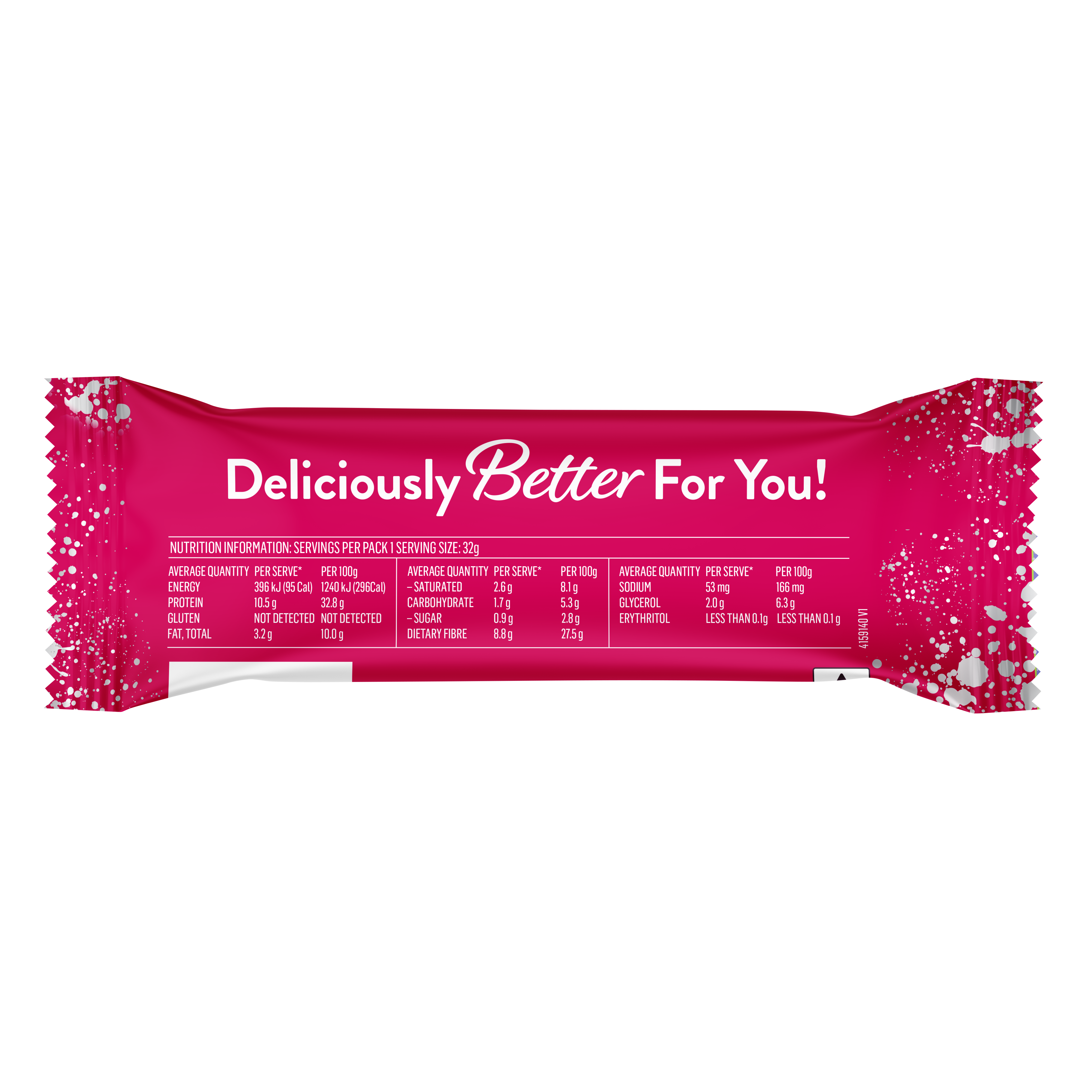 Mayver's Low Carb High Protein Caramelised Biscuit Bars 4pk