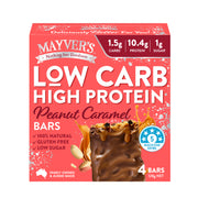 LOW CARB HIGH PROTEIN PEANUT CARAMEL BARS 4pk
