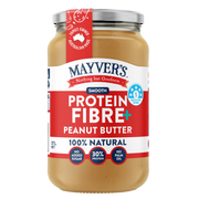 MAYVER'S PROTEIN FIBRE+ PEANUT BUTTER 375g