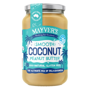 MAYVER'S NATURAL COCONUT PEANUT BUTTER 375g