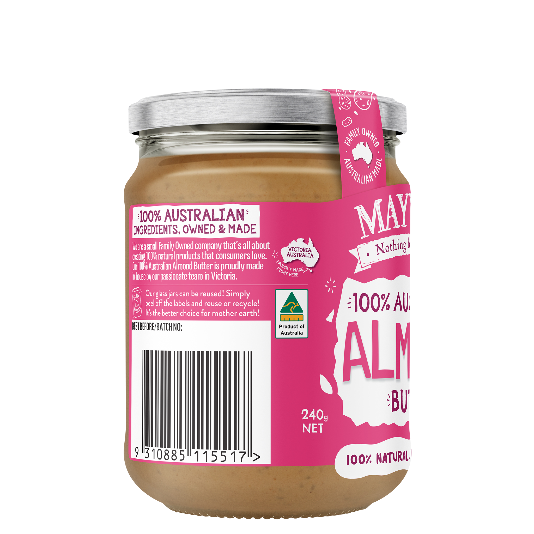 ALMOND BUTTER 240g