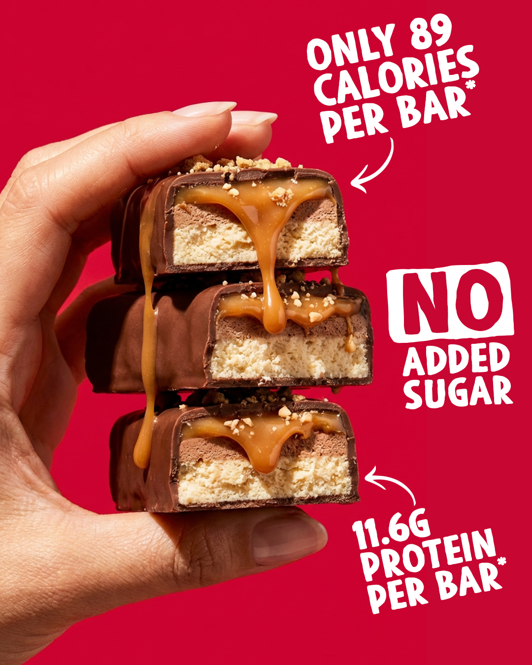 Mayver's Low Carb High Protein Caramelised Biscuit Cheesecake Bars 4pk