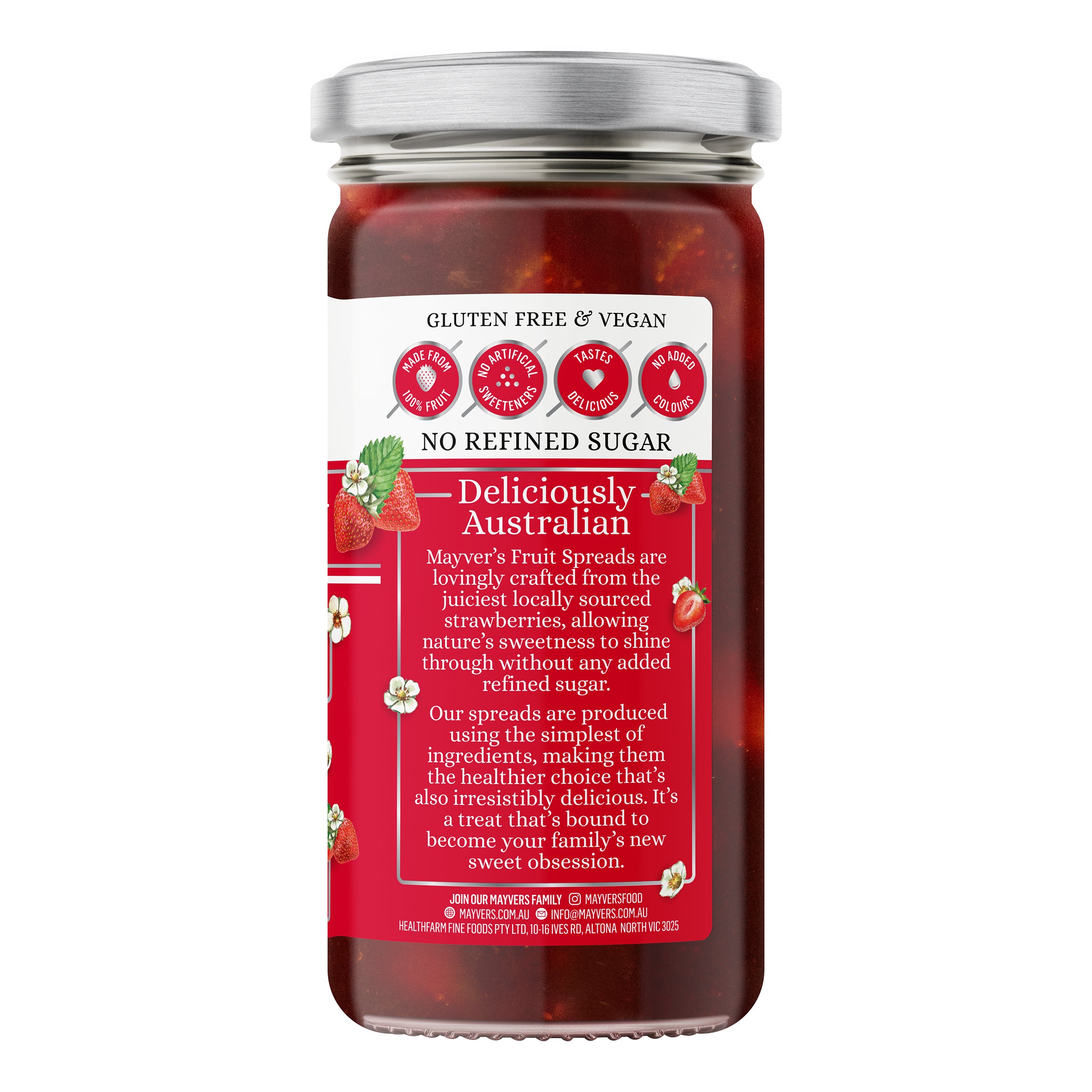 STRAWBERRY FRUIT SPREAD 280g