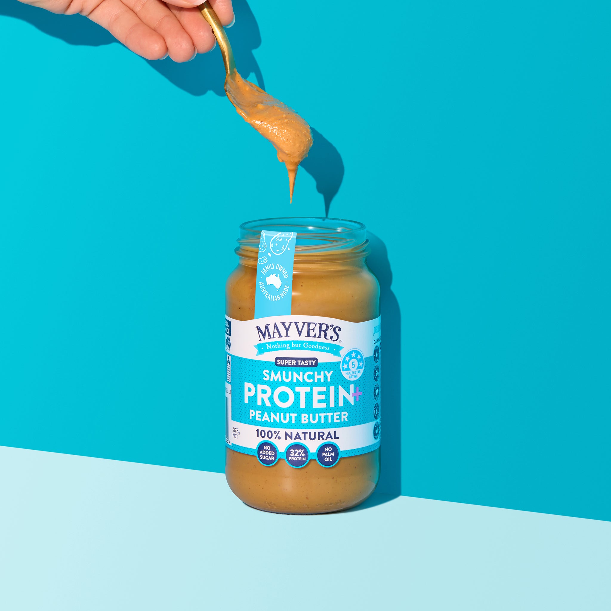 SMUNCHY PROTEIN+ PEANUT BUTTER 375g