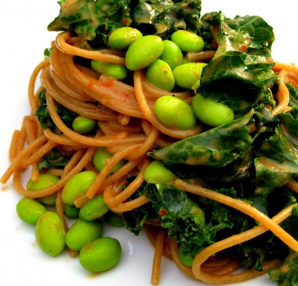 Peanut Noodles Edamame