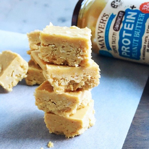 Healthy Protein Peanut Butter Fudge