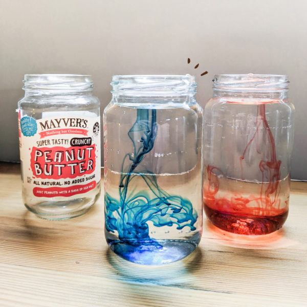 Science Experiments in Mayver's Jars