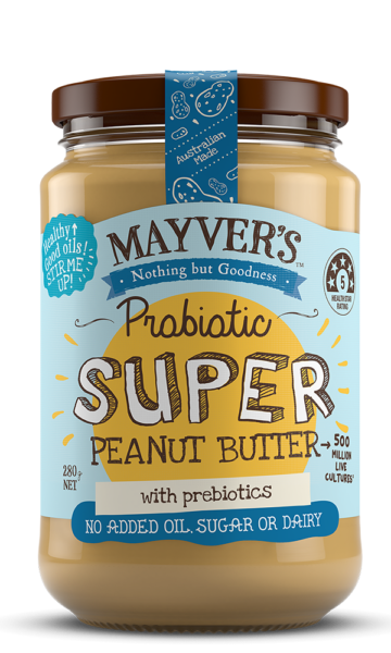 Mayvers-super peanut butter-Probiotic-280g