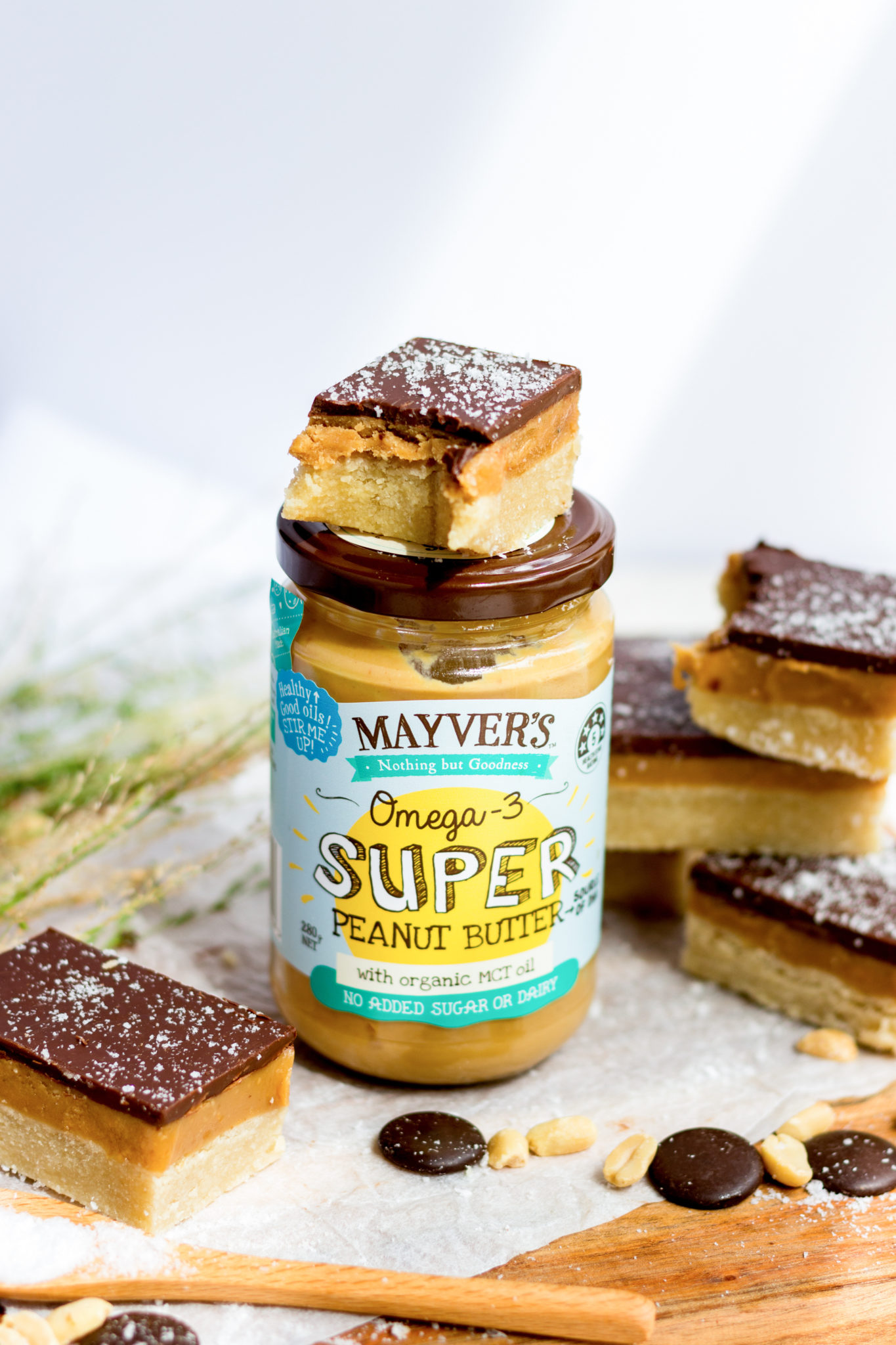 Mayvers - Peanut Butter Twix Slice