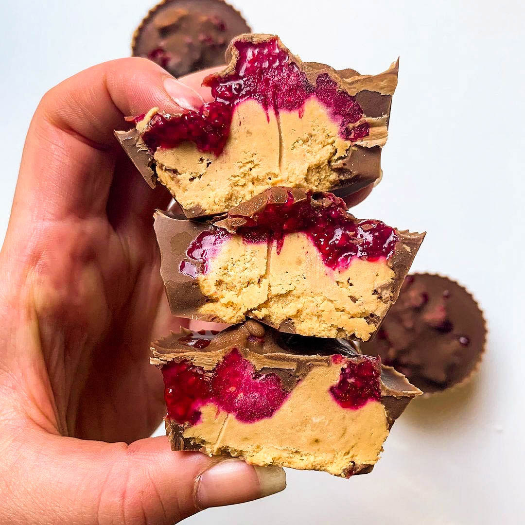 Mayvers - Almond Butter Jelly Cups