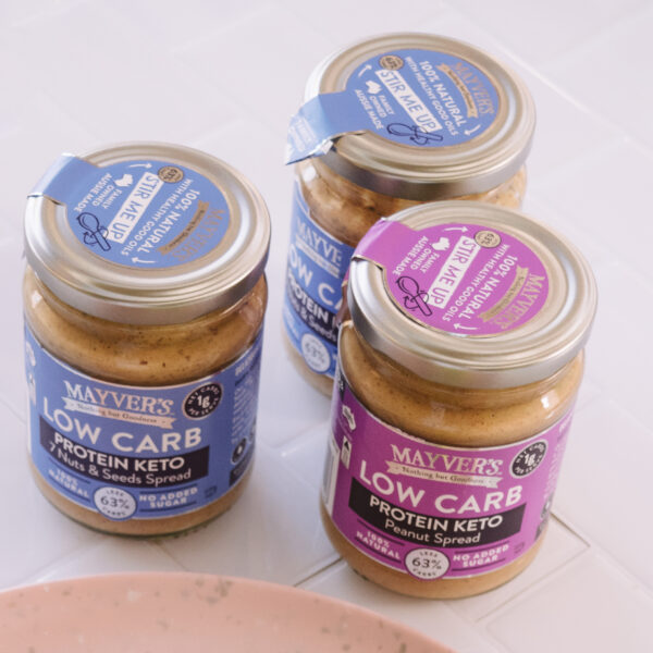 INTRODUCING: AUSTRALIA’S FIRST LOW CARB PROTEIN KETO PEANUT SPREAD