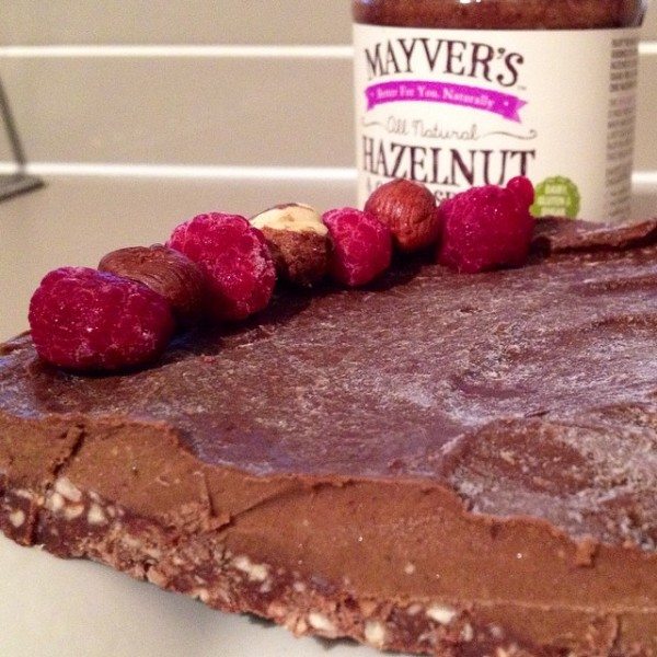 Raw Vegan Chocolate Hazelnut Tart